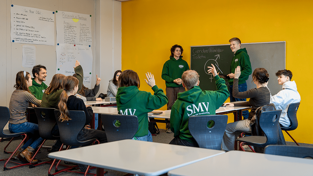 Die SMV bei der Arbeit