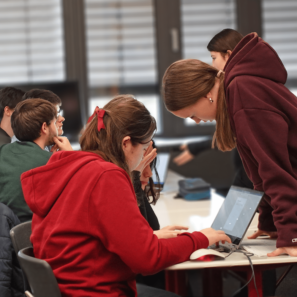 Schüler arbeiten im Campus Projekt freiday am ScheffelGymnasium in Lahr