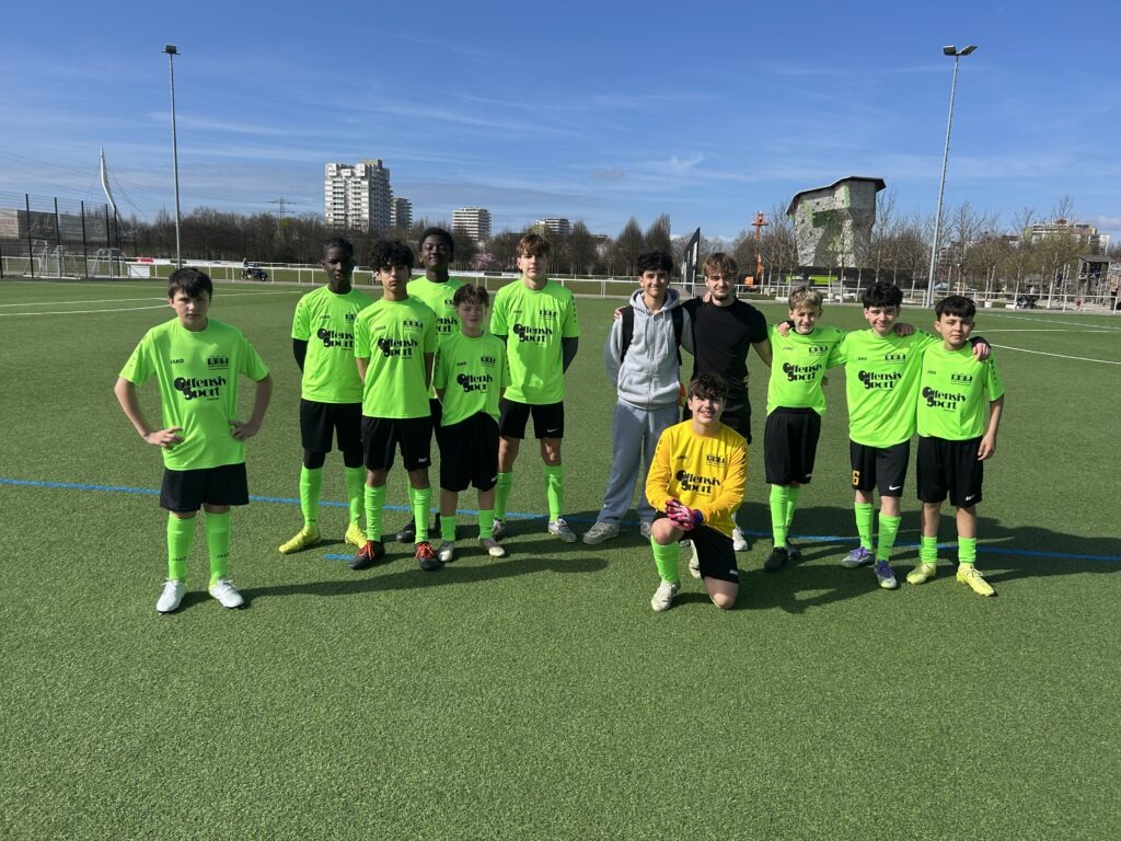 Unsere U17 Fußballmanschaft bei Jugend trainiert für Olympia