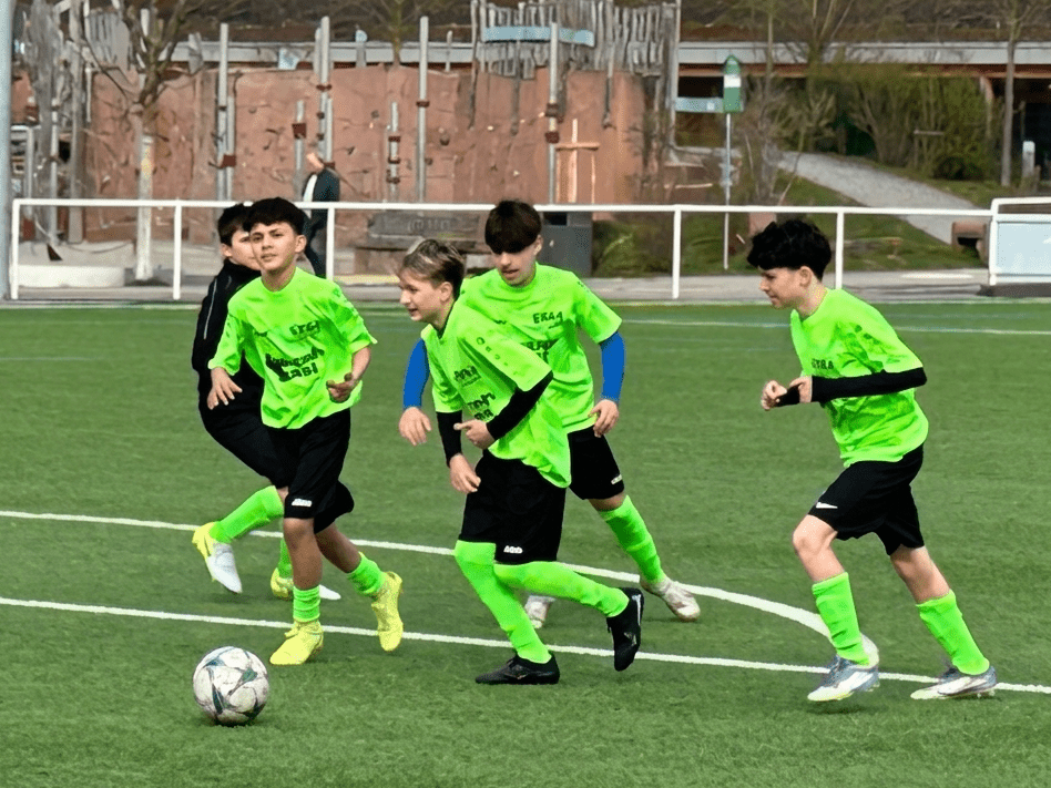 JTFO U17 2 Unsere U17 Fußballmanschaft bei Jugend trainiert für Olympia