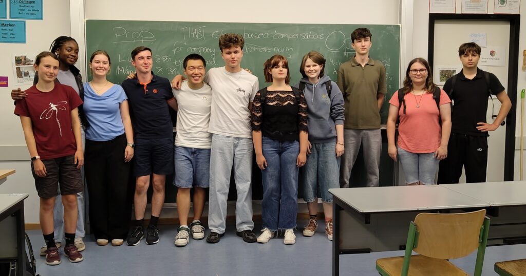 Debaters des Scheffel-Gymnasiums